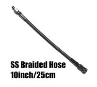 Tuyau De Charge À Intervalles De Plongée,15 "",24"",37 "",52"",Tuyau De Fouet De Remplissage À Distance Pour Microbore Haute Pression,Rallonge Hpa - Type Ss Braided 10inch