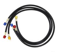 Tuyau de charge de liquide de refroidissement automobile 1M-1/4-5/16/1.2M-1/4-1/4 compatible avec les systèmes R22 et R134a dotés de la technologie anti-explosion (1/4-5/16" 1 m)