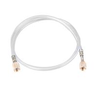 Tuyau de charge de réfrigérant - tube CA transparent, ajustement du fil SAE | Ligne de climatiseur de 1,5 m R134A, tube de charge HVAC 600-3000 PSI, accessoire de système de refroidissement de voiture