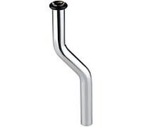 tuyau de chasse d'urinoir Grohe 2000 , 8 cm, laiton, chromé , offset 4 cm