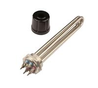 Tuyau de chauffage électrique paquet d'élément tubulaire chauffe-eau DN40 1-1/2 "3U SUS304 for le réservoir d'ingénierie(9000W 220V)