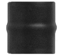 Tuyau de cheminée mâle/mâle DN 125 mm émaillé 600 degrés poêle à bois tube noir CE Made in Italy