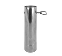 Tuyau de cheminée pour poêle à bois - Tuyau en acier inoxydable, raccord de poêle de camping réglable | Outil portatif pour brûler le bois de randonnée, connecteur de brûlage