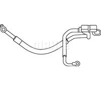 Tuyau de climatisation du compresseur d'air au condensateur AP 64 000P MAHLE
