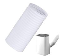 Tuyau de climatiseur portable, 150mm de diamètre 3 m de longueur Tuyau flexible d'évent d'échappement CA, Mobiletuyau Kit filetage horaire et anti-horaire Pour Climatisation,Cuisine