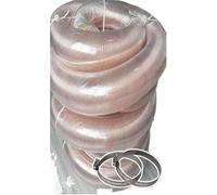 Tuyau de collecte de poussière en PU, Clear PU Dust Collection Hose Flexible Vacuum Hose Multiple Sizes For Woodworking(L 1m(3.3 Ft),Dia 60MM (2.4 Inch))