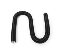 Tuyau de conduit de chauffage de 60 mm de long - 200 cm de long - En aluminium noir - Tuyau de sortie d'air pour Webasto pour Eberspacher pour diesel planaire