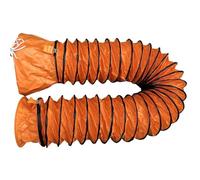 Tuyau de conduit de conditionnement portable flexible - Ventilation isolée de 8/10/14/18/20/22/24 pouces(L6mx150mm)