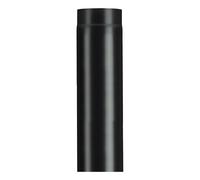 SAVE Fumisteria Plus NNO1302 Elément droit conduit de cheminée 250 mm Noir
