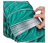 Tuyau de conduit flexible de 10 m, tuyau de ventilation indéchirable, résistant au feu, résistant à l'usure pour applications de CVC et de serre, convient pour 7,6 à 61 cm de diamètre