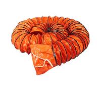 Tuyau de conduit flexible en PVC ignifuge de 40 m de long et 300 mm de diamètre, corde réglable pour ventilation CVC, conduit d'air pour usage domestique et industriel