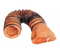 Tuyau de conduit flexible en PVC, tube de ventilation robuste for échappement, ventilateur soufflant, grenier, construction et utilisation en usine(200mm-3M)