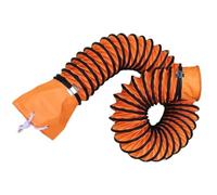 Tuyau De Conduit Flexible Robuste, Tuyau De Ventilation Ignifuge | Ignifuge, Avec Corde Réglable Et Anneau En D,For Ventilateur D'extraction De Ventilateur(3m/9.8ft,Inner Dia-80cm/31in)