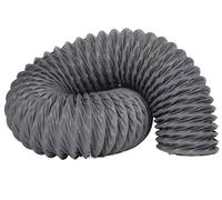 Tuyau de conduit Flexible, tuyau d'aération de sèche-linge for Ventilation, Tube d'échappement en tissu en Nylon for hotte de cuisine et ventilateur de salle de bain(150mm-2M)
