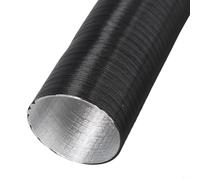 Tuyau de conduit pour chauffage à air diesel 5 kW en feuille d'aluminium compatible avec les applications de chauffage de stationnement (100 cm)