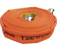 Tuyau de construction/industriel Ø intérieur 75 mm longueur 20 m orange vif