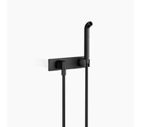 Tuyau de coulée Dornbracht avec plaques de recouvrement, flowReduce, 27858979-33, Couleur: Noir Mat