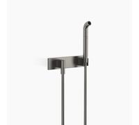 Tuyau de coulée Dornbracht avec plaques de recouvrement, flowReduce, 27858979-99, Couleur: foncé Platine mat