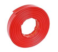 Tuyau de décharge Flexible recouvert de PVC, pour pompe à eau, Drainage Submersible, lavage à contre-courant de piscine et transfert général d'eau 50m 4-inch