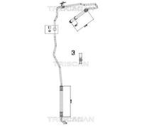 TRISCAN 8516 16002 Durite de direction assistée