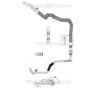 Tuyau hydraulique, direction TRISCAN 8516 29088 pour AUDI 8K1 422 891 AD