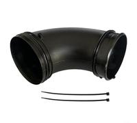 Tuyau de direction de ventilateur pour BR800X compatible avec BR800C et BR800 Tuyau coudé 4283 700 6900 Pièce de rechange en plastique noir avec boucle fixe pour aspirateur à feuilles