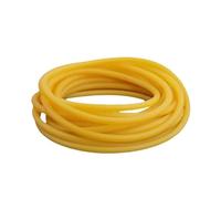 Tuyau de Distribution d'eau en Latex Naturel, Tube en Caoutchouc léger, diamètre extérieur: 4,2mm, 4,5mm, 3,2mm(Yellow,1METER*3MM*6MM)