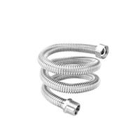 Tuyau de douche 10/20/30/40/50/60/80/100 cm, tube rallonge à soufflet, connecteur mâle/femelle 1/2" 3/4", chauffe-eau en acier inoxydable 304(1l2 Inch,80cm)
