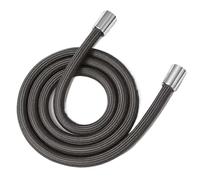 Tuyau de douche à main Anti-enroulement 1.5/2.0M, Tube Flexible Interface universelle GI/2, tuyau en Nylon for bain-douche haute pression Pour Robinetterie(Dark Grey,2.0M)