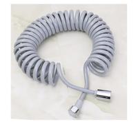 Tuyau de douche à ressort 2/3/5 m, rétractable, extensible et anti-torsion, avec raccord universel G1/2", pour salle de bain, bidet de toilette, pulvérisateur et tête de douche (2 m)