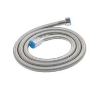 Tuyau de douche de 1,5 à 2,0 mètres, tuyau torsadé antidéflagrant, tuyau flexible en acier inoxydable, robinet de baignoire, accessoires de salle de bain(2.0M)
