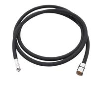 Tuyau de douche de rechange 150-300 cm flexible F1/2 M15 x 1 durable multicolore pour une installation facile et une utilisation sans fuite.