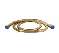 Tuyau de douche en acier inoxydable en bronze doré G1 / 2 du tuyau de douche Connecteur de remplacement anti-kink tube métallique flexible pour robinet de salle de bain