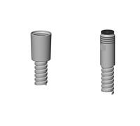 Tuyau de douche en métal Dornbracht, 1/2 x 3/8 x 1250 mm, 90300207200-33, cou...