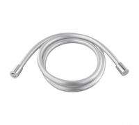 Tuyau de douche en PVC de qualité supérieure - 1 x 5 m - Compatibilité parfaite avec les douches à main - Utilisation flexible - Gris