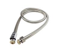 Tuyau de douche flexible 1,2 m/1,5/2 m for la maison, salle bain, l'extension tuyau d'eau, plomberie, le tirage en acier inoxydable(1.2M)