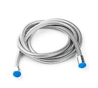 Tuyau de douche flexible de rechange en acier inoxydable avec connecteur de 2,1 cm pour salle de bain, tête manuelle, tube intérieur en EPDM anti-rouille