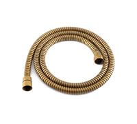 Tuyau de douche flexible en laiton antique de 60 cm en acier inoxydable pour salle de bain élégante et mise à niveau universelle, installation facile