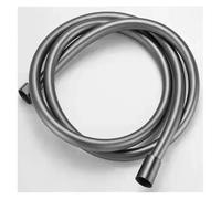 Tuyau de douche flexible en PVC haute pression argenté, 1,5/2/3/4 m, for salle de bain, plomberie, anti-enroulement, universel, GI/2(Grey,400cm)