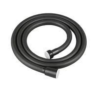 Tuyau de douche flexible en PVC noir 1,5/2/3 m, rallonge d'eau for salle bain, tuyau plomberie, tube traction, accessoires(Black,300cm)