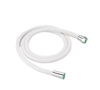 Tuyau de douche flexible en silicone 1,5/2 m, pièce, rallonge d'eau salle bain, tuyau plomberie, tube traction, accessoires(White,2M)