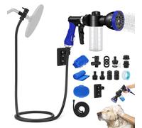 Tuyau de douche pour chien 2M, pour baignoire ou évier, kit de pulvérisation pour animaux de compagnie