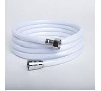Tuyau de Douche PVC 2M, Remplacement Universel, G1/2 Tuyau, haute résistance à la pression, flexible et anti-casse.