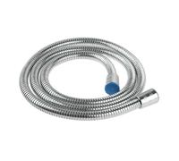 Tuyau de douche Standard 1.5m/2.0m, câble en acier inoxydable 1/2 ", tuyau à faible pression d'eau, tuyaux avec Chrome Pour Salle De Bain(2.0M)