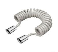 Tuyau de douche télescopique en polyuréthane flexible et extensible de 2 m, 4 m, 5 m, 7 m, connecteur 1/2 pouce, résistant aux fuites pour robinet de douche de salle de bain