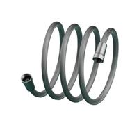 Tuyau de douche tressé en nylon, 4 points, universel, tête d'eau chaude et froide, connexion antidéflagrante(Gray 2m)