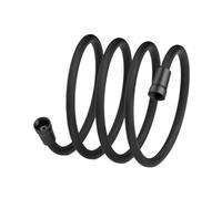 Tuyau de douche tressé en nylon, 4 points, universel, tête d'eau chaude et froide, connexion antidéflagrante(Black 1.5m)