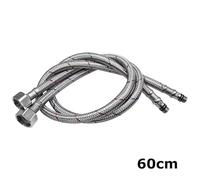 Tuyau De Douche Tuyau d'arrivée d'eau pointu for chauffe-eau, tube tressé en acier inoxydable, for robinet de lavabo(60.0cm)