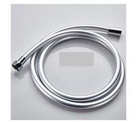 Tuyau de douche, Tuyau de douche flexible en PVC 1,5 m, ensemble salle bain, accessoires tuyaux, remplacement facile à faire soi-même(Silvery)