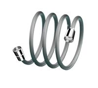 Tuyau de douche universel en nylon haute pression, flexible et lisse, 1,5/2 m, anti-enroulement, GI/2(Grey 2M)